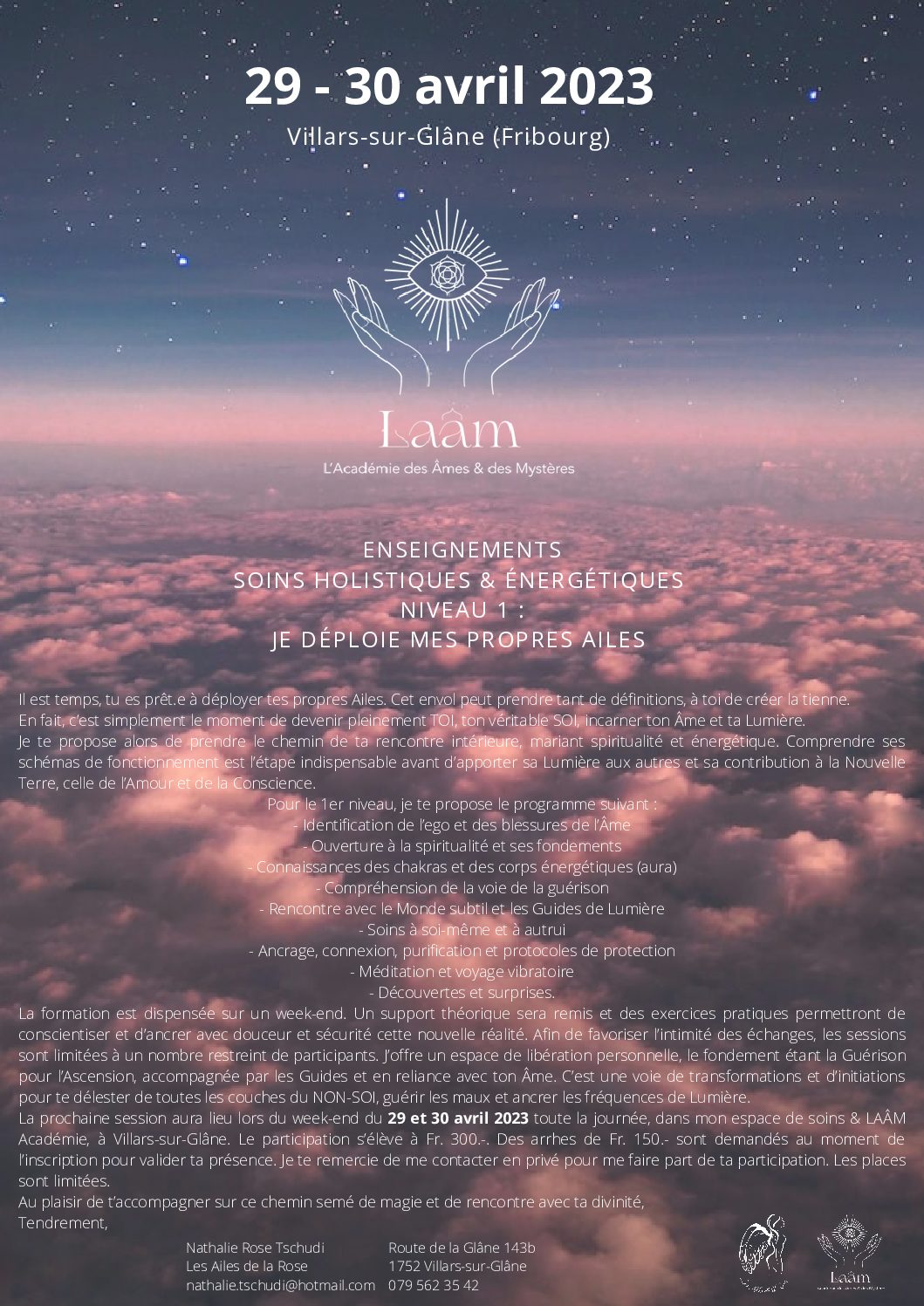 laam soins 29-30 avril